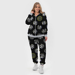 Женский 3D-костюм Twenty one pilots rose, цвет: 3D-меланж — фото 2