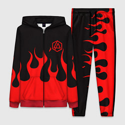 Женский костюм Linkin park logo fire