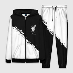 Женский костюм Liverpool fc белые краски