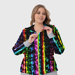 Женский 3D-костюм Marshmello градиент, цвет: 3D-меланж — фото 2