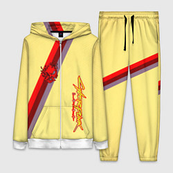 Женский 3D-костюм Samurai geometry steel, цвет: 3D-белый