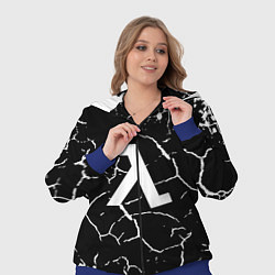 Женский 3D-костюм Half life pattern краски, цвет: 3D-синий — фото 2