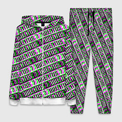 Женский костюм Juventus glitch pattern