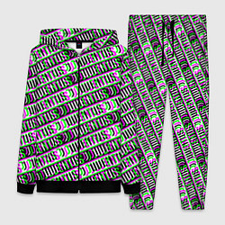 Женский костюм Juventus glitch pattern