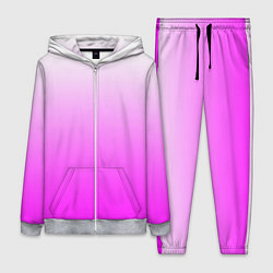 Женский 3D-костюм Gradient color pink, цвет: 3D-меланж