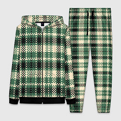 Женский 3D-костюм Полосатый пиксель, цвет: 3D-черный