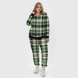 Женский 3D-костюм Полосатый пиксель, цвет: 3D-черный — фото 2