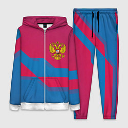 Женский костюм Россия спортивная геометрия текстура