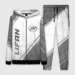 Женский костюм Lifan - white gradient вертикально