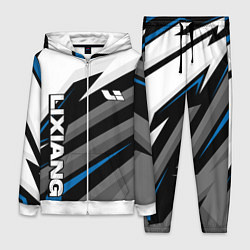 Женский 3D-костюм Lixiang - синий спорт, цвет: 3D-белый