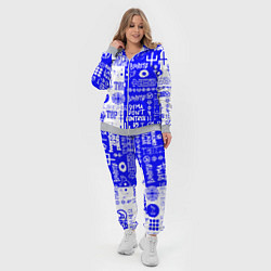 Женский 3D-костюм Twenty one pilots лого, цвет: 3D-меланж — фото 2