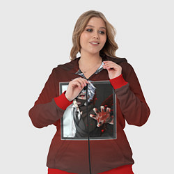 Женский 3D-костюм Аниме Токийский Гуль, цвет: 3D-красный — фото 2