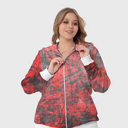 Женский 3D-костюм Абстракция - grunge vibe, цвет: 3D-белый — фото 2