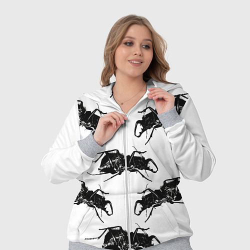 Женский костюм Mezzanine / 3D-Меланж – фото 3