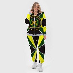 Женский 3D-костюм Мотострелковые войска: шеврон без текста, цвет: 3D-меланж — фото 2