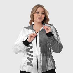 Женский 3D-костюм Mini - white gradient по-вертикали, цвет: 3D-черный — фото 2