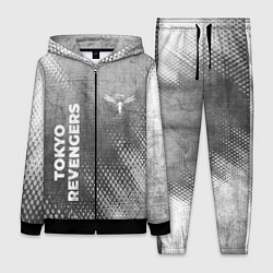 Женский костюм Tokyo Revengers - grey gradient вертикально
