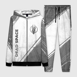 Женский костюм Dead Space - white gradient вертикально