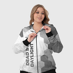 Женский 3D-костюм Dead by Daylight - white gradient по-вертикали, цвет: 3D-черный — фото 2