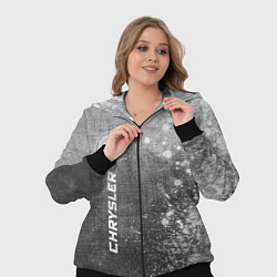 Женский 3D-костюм Chrysler - grey gradient по-вертикали, цвет: 3D-черный — фото 2