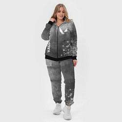 Женский 3D-костюм Valorant - grey gradient вертикально, цвет: 3D-черный — фото 2