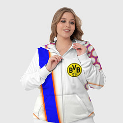 Женский 3D-костюм Borussia geometry sport, цвет: 3D-белый — фото 2