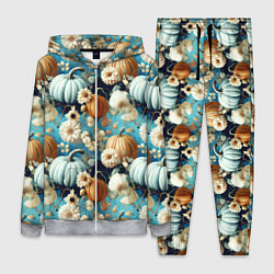 Женский 3D-костюм Маленькие тыковки, цвет: 3D-меланж