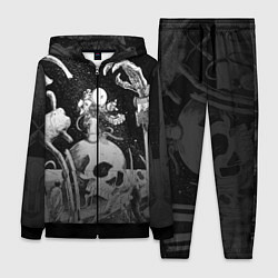 Женский 3D-костюм Космическая фантастика, цвет: 3D-черный