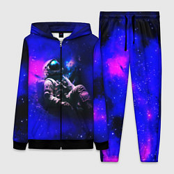 Женский 3D-костюм Астронавт в пучине, цвет: 3D-черный
