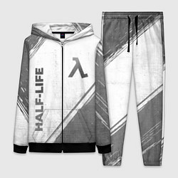 Женский костюм Half-Life - white gradient вертикально