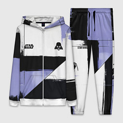 Женский 3D-костюм Дарт Вейдер Звездные войны, цвет: 3D-белый