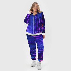 Женский 3D-костюм Одинокий город неона, цвет: 3D-белый — фото 2