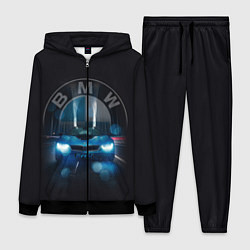 Женский 3D-костюм BMW на мосту, цвет: 3D-черный