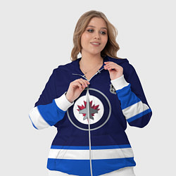 Женский 3D-костюм Виннипег Джетс хоккей, цвет: 3D-белый — фото 2
