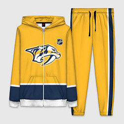 Женский 3D-костюм Нэшвилл Предаторз хоккей, цвет: 3D-белый