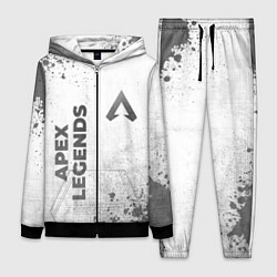 Женский костюм Apex Legends - white gradient вертикально