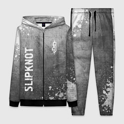 Женский 3D-костюм Slipknot - grey gradient вертикально, цвет: 3D-черный