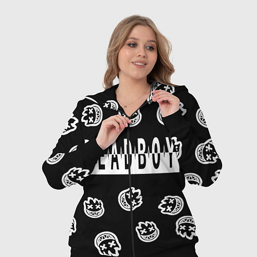 Женский костюм Deadboy - Bones / 3D-Черный – фото 3