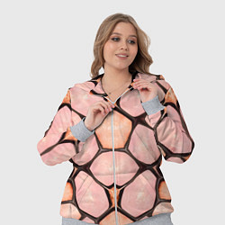 Женский 3D-костюм Розовые пятна жирафа, цвет: 3D-меланж — фото 2