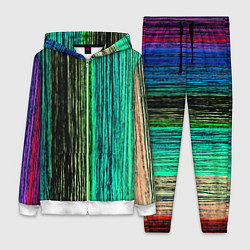Женский 3D-костюм Цветовая палитра, цвет: 3D-белый