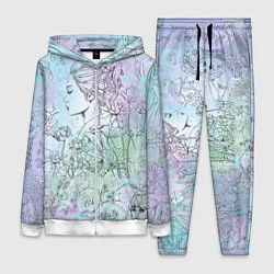 Женский 3D-костюм Скетч японские дорамы, цвет: 3D-белый