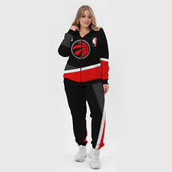 Женский 3D-костюм Toronto Raptors - basketball, цвет: 3D-черный — фото 2