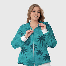 Женский 3D-костюм Гавайский стиль - Томми Версетти, цвет: 3D-белый — фото 2