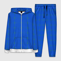 Женский костюм Color blue stripes