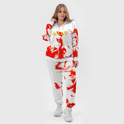 Женский 3D-костюм Ведьмак огонь лого, цвет: 3D-белый — фото 2