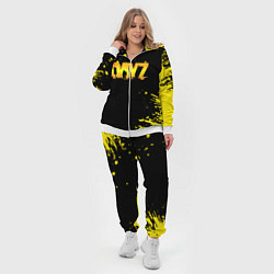 Женский 3D-костюм Dayz краски желтые краски, цвет: 3D-белый — фото 2