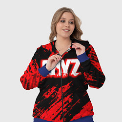 Женский 3D-костюм Dayz штрихи красок, цвет: 3D-синий — фото 2