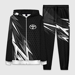 Женский 3D-костюм Toyota - монохром, цвет: 3D-белый