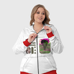 Женский 3D-костюм Шуга - BTS, цвет: 3D-красный — фото 2