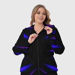Женский 3D-костюм Color black neon neon, цвет: 3D-черный — фото 2